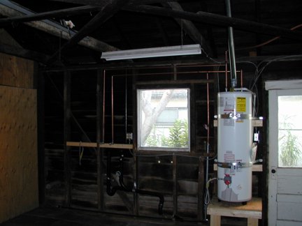 water heater relocation
