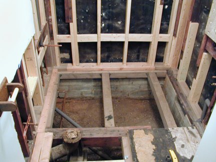 structural repairs and rough plumbing
