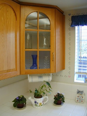 Kitchen cabinet detail