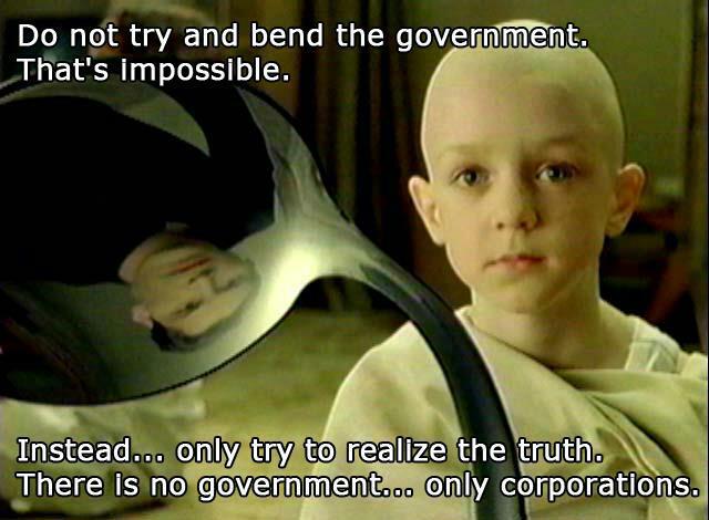 no government only corporations