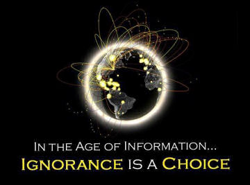 ignorance is a choice