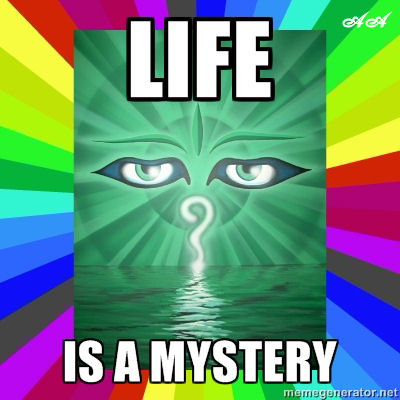 life is a mystery