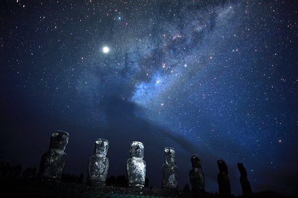 Easter Island Night Sky