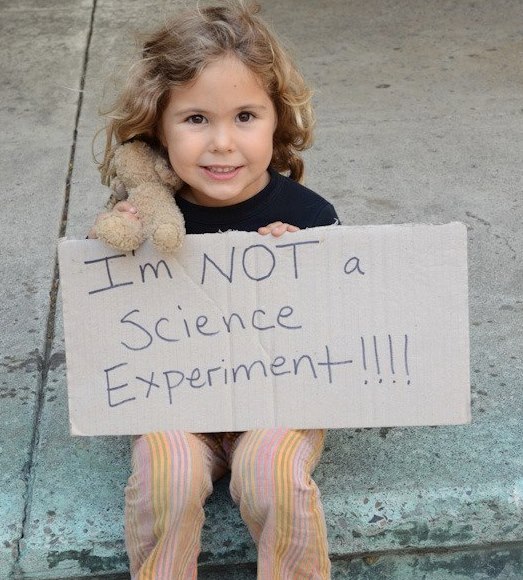 i am not a science experiment