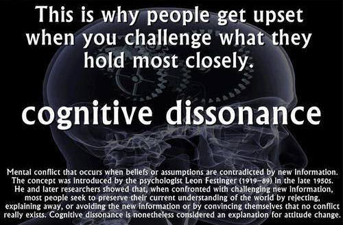 cognitive dissonance