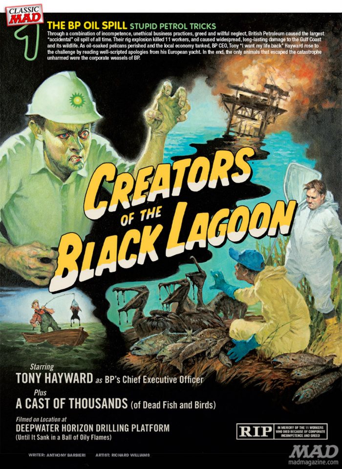 black lagoon oil spill