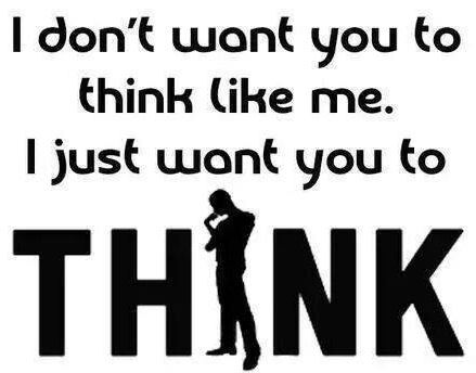just think