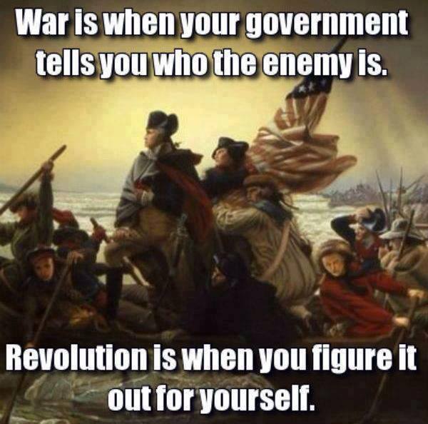 war versus revolution