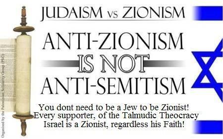 Judaism versus Zionism 