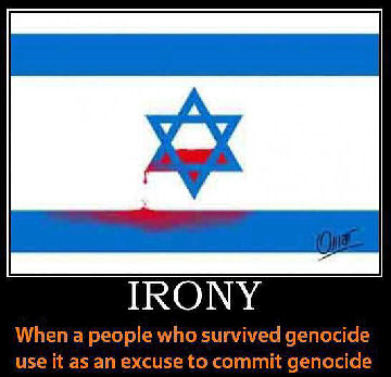 genocidal irony