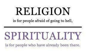 religion versus spirituality