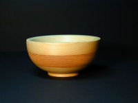 laminated pine wood bowl
