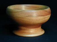 laminated alder wood bowl